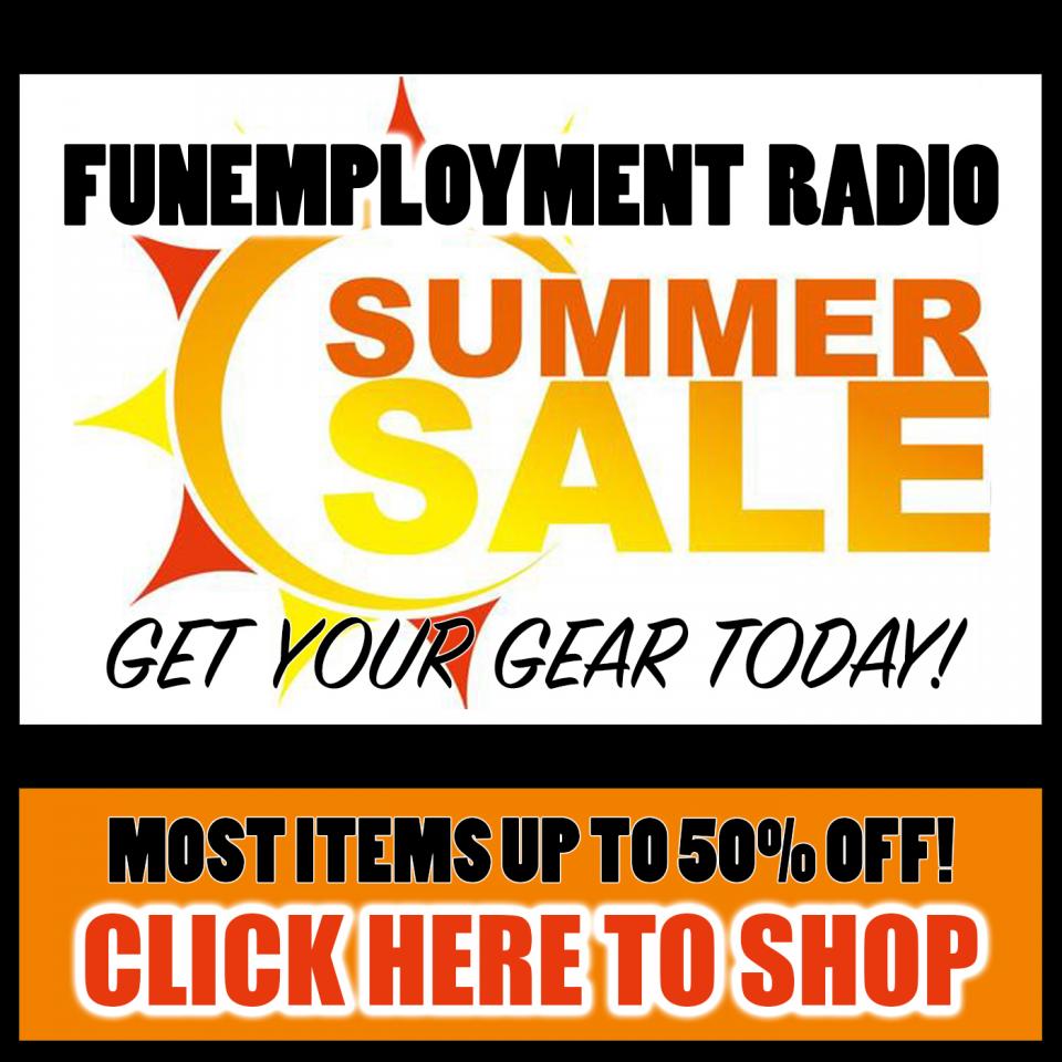 funemployment radio t-shirt sale